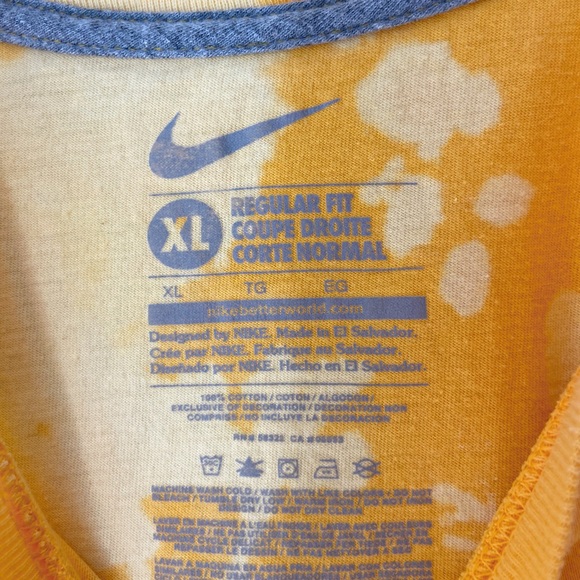 Nike Reverse Tie Dye Tee Shirt - Picture 3 of 6